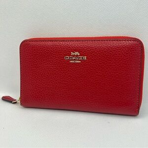 Coach Large Zip Around Wallet